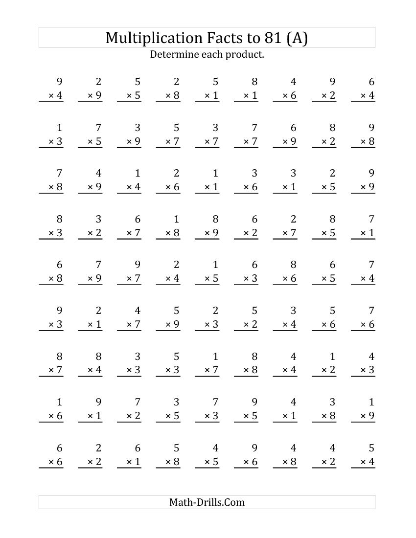 14 Best Images of Dad's Worksheets Multiplication - 6th ...
