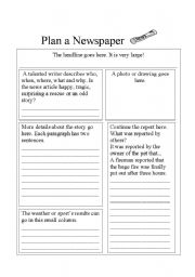 11 Best Images of Using A Newspaper Worksheet - Newspaper Article
