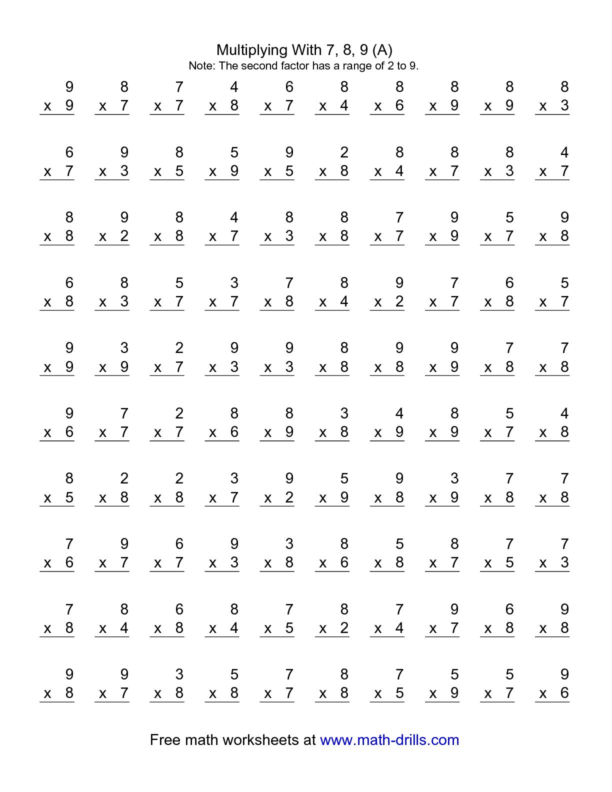 mad-minute-multiplication-60-problems