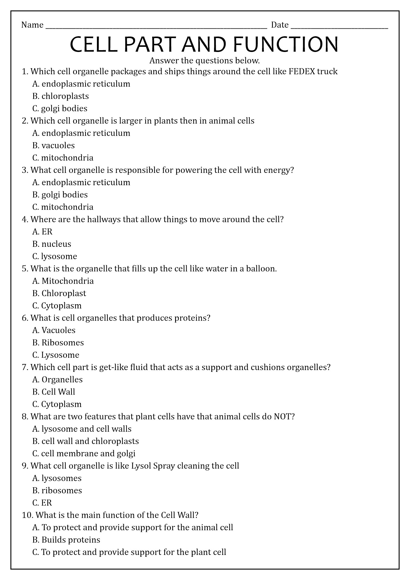 cell-structure-and-function-worksheet-with-answers