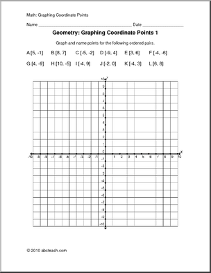 All Worksheets » Free Printable Coordinate Graphing Pictures Worksheets  Printable Worksheets 