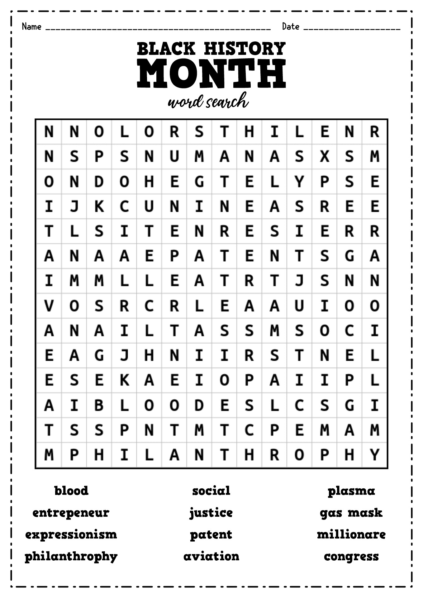 9-louis-armstrong-worksheet-preschool-history-worksheets-black-black-history-month-word-search