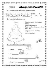 Printable Christmas Worksheets 2nd Grade