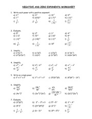 6 Best Images of Exponent Rules Worksheet 2 Answers - Powers and