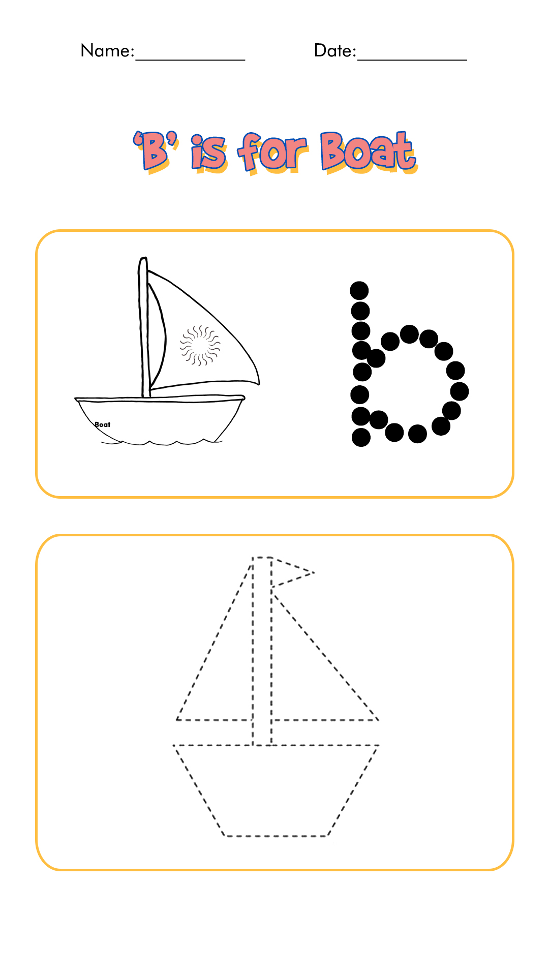 12 Best Images of Sail Boat Printable Shapes Worksheets - Sailboat