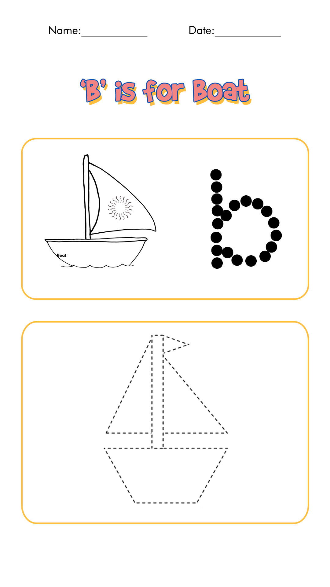 12 Best Images of Sail Boat Printable Shapes Worksheets