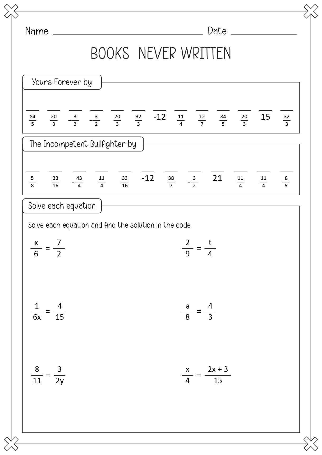 14 Best Images of Two-Step Equation Maze Worksheet - Two-Step Equation