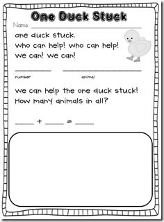 11 Best Images of Duck Counting Worksheet - Five Little Ducks