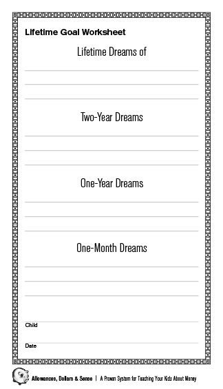 18 Best Images of Family Goal Setting Worksheet - Personal Goal Setting