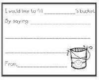 Have You Filled a Bucket Today Printables