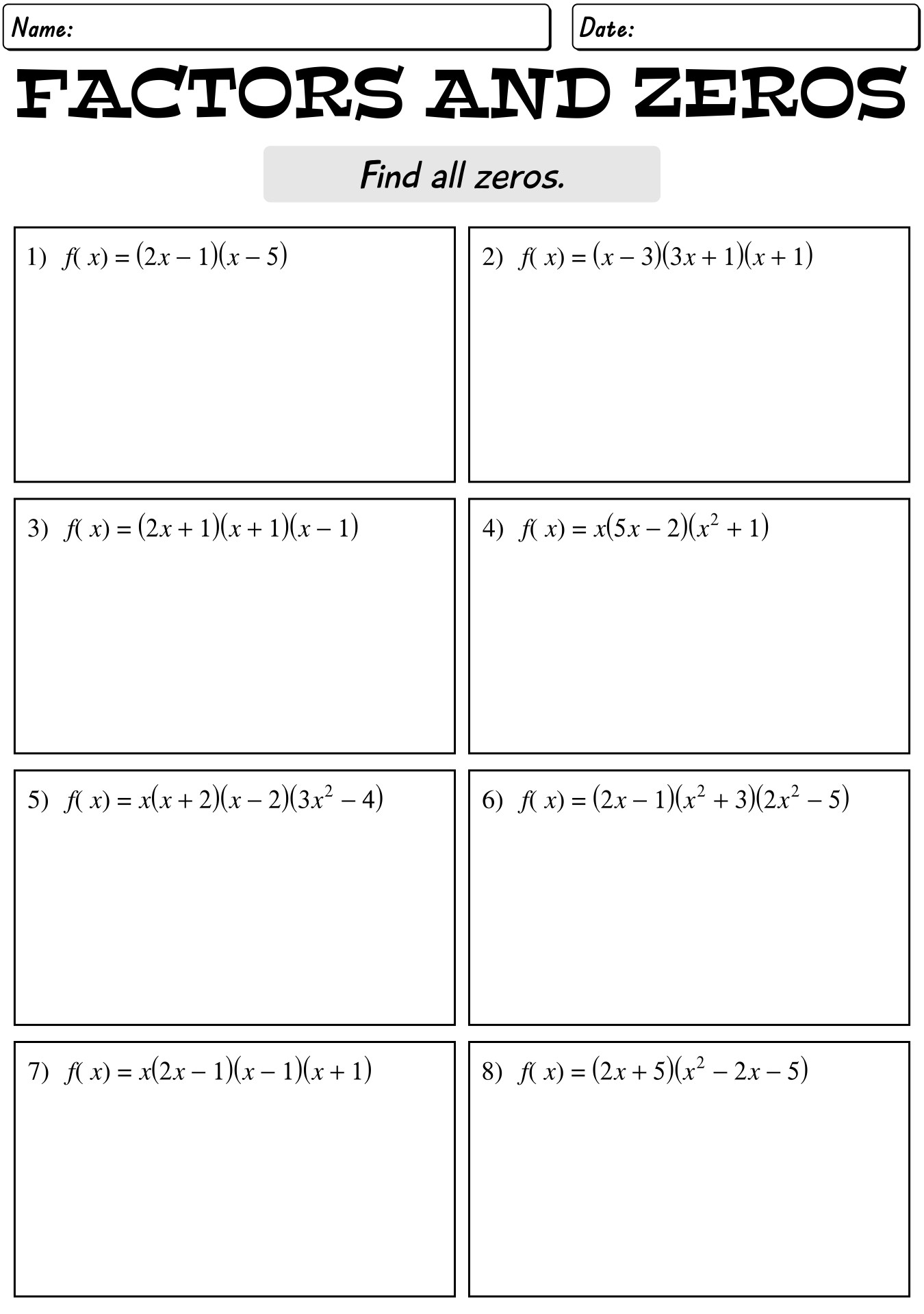 14 Best Images of Polynomial Worksheets Printable  Adding Polynomials Worksheet Printable 