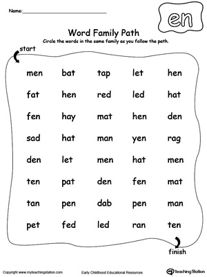 19 Best Images of Og Family Worksheet - AR Word Family Worksheets, Og