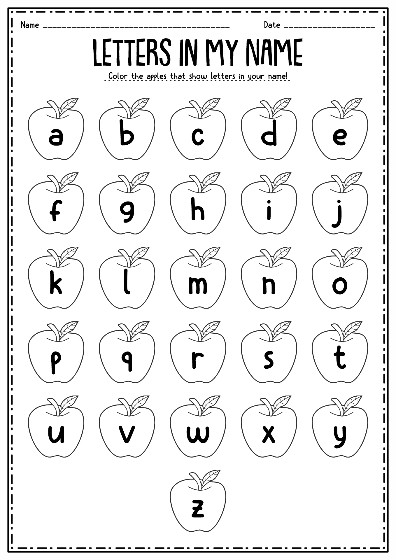 11 Best Images Of First Day Of Kindergarten School Worksheets First