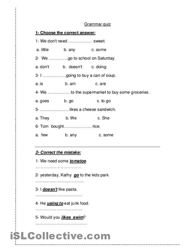 Free Printable Elementary Reading Worksheets
