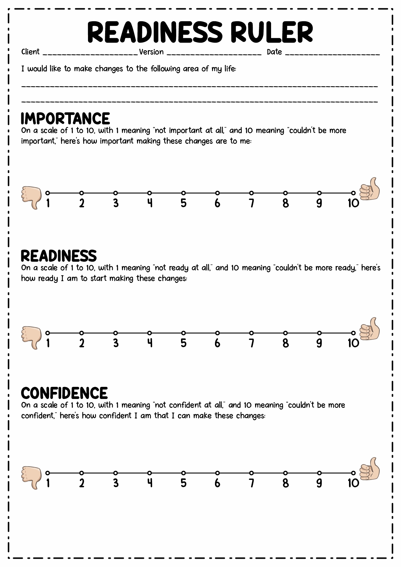 16 Best Images Of Motivational Worksheets For Change Behavior Change