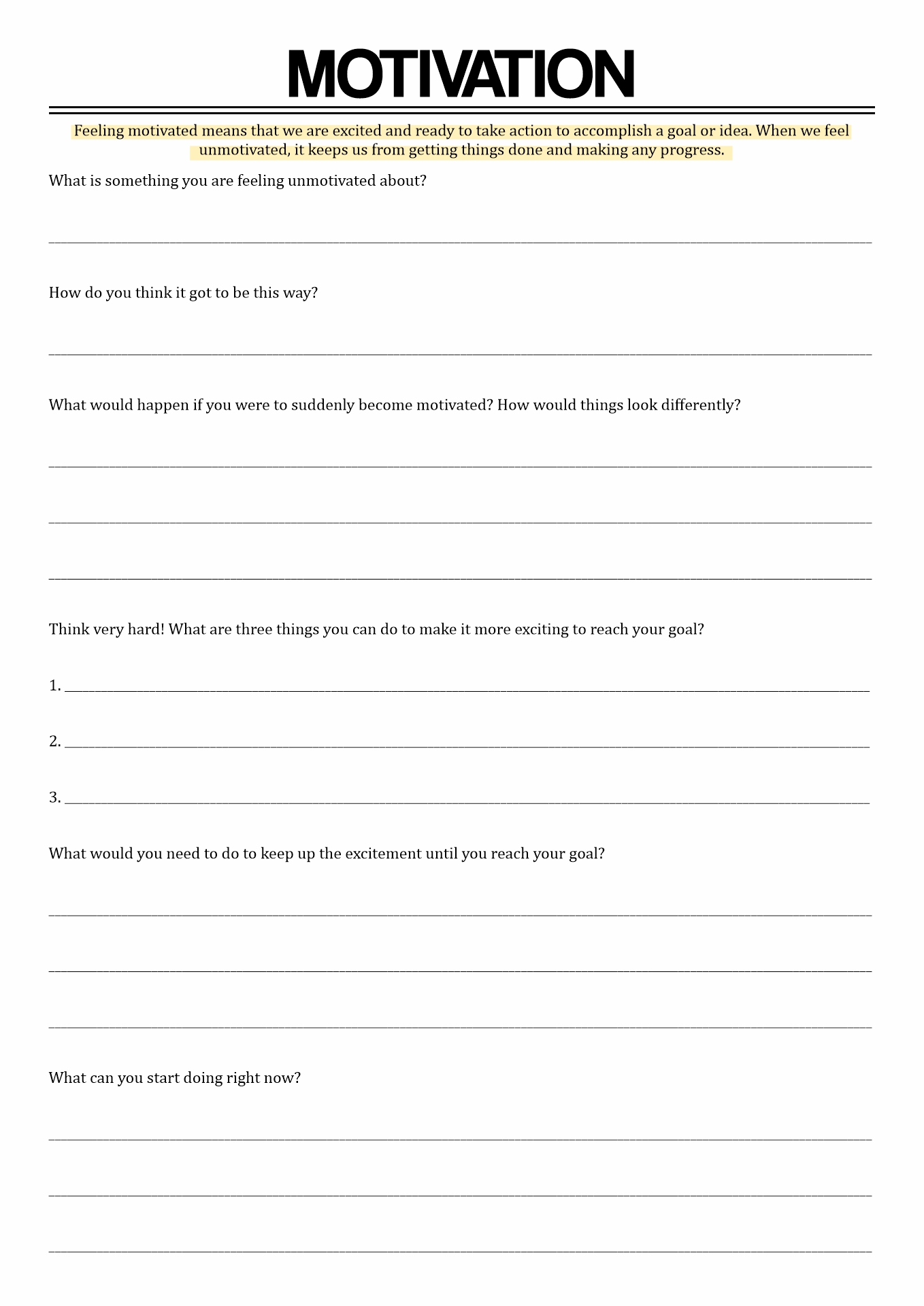 16 Best Images of Motivational Worksheets For Change  Behavior Change Plan Worksheet 