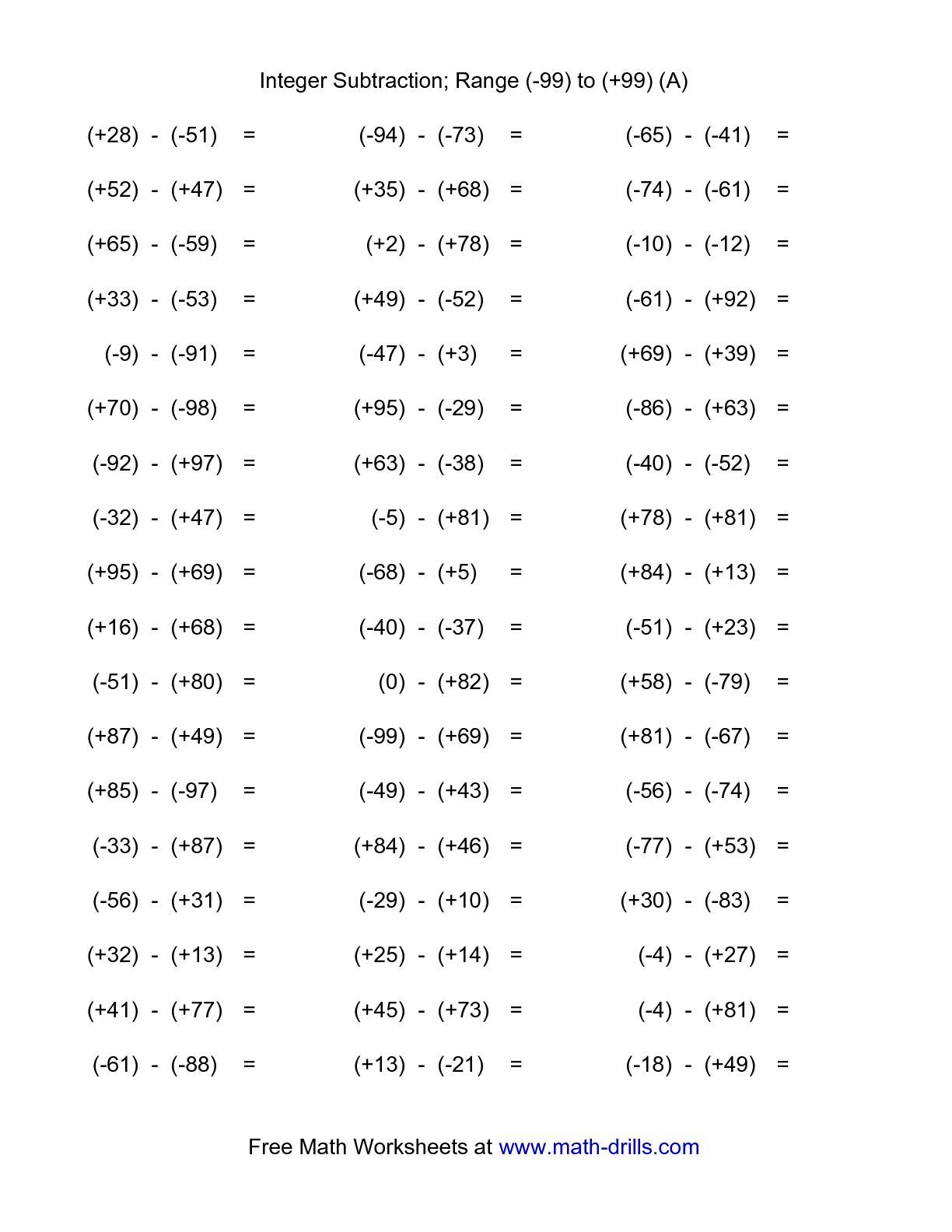 multiplication-drill-worksheet