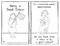 Good Citizen Worksheets Social Studies