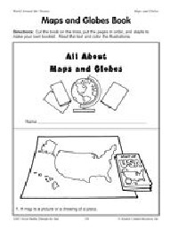 Maps and Globes Worksheets 2nd Grade