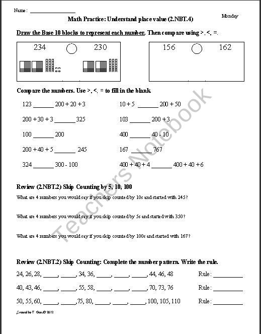 19 Best Images of Common Core Worksheets Grade 4  Common Core 2nd Grade Math Worksheets, 4th 