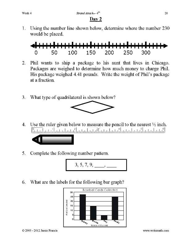 19 Best Images of Common Core Worksheets Grade 4  Common Core 2nd Grade Math Worksheets, 4th 