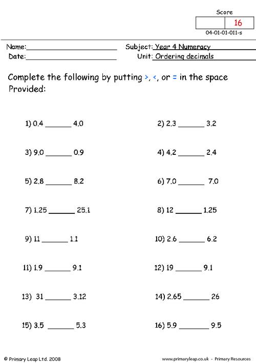 11-best-images-of-comparing-decimals-worksheet-4th-grade-ordering-fractions-and-decimals
