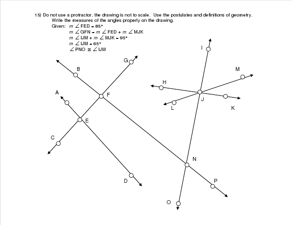 Complementary Supplementary Angles Worksheet 7th Grade