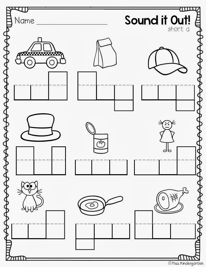 15 Best Images of At CVC Words Worksheets - Kindergarten CVC Words