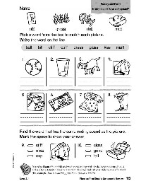 1st Grade Printable Phonics Worksheets