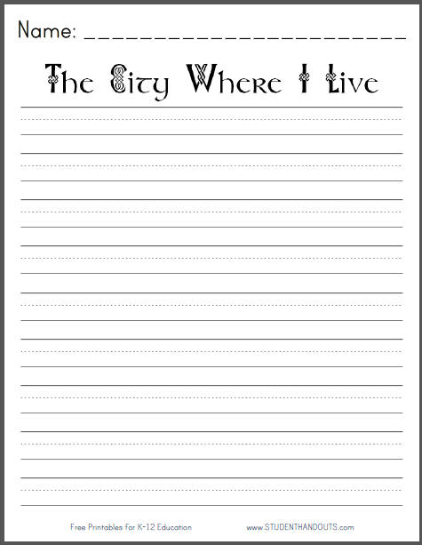 19 Images of Worksheets For 3rd Grade Writing