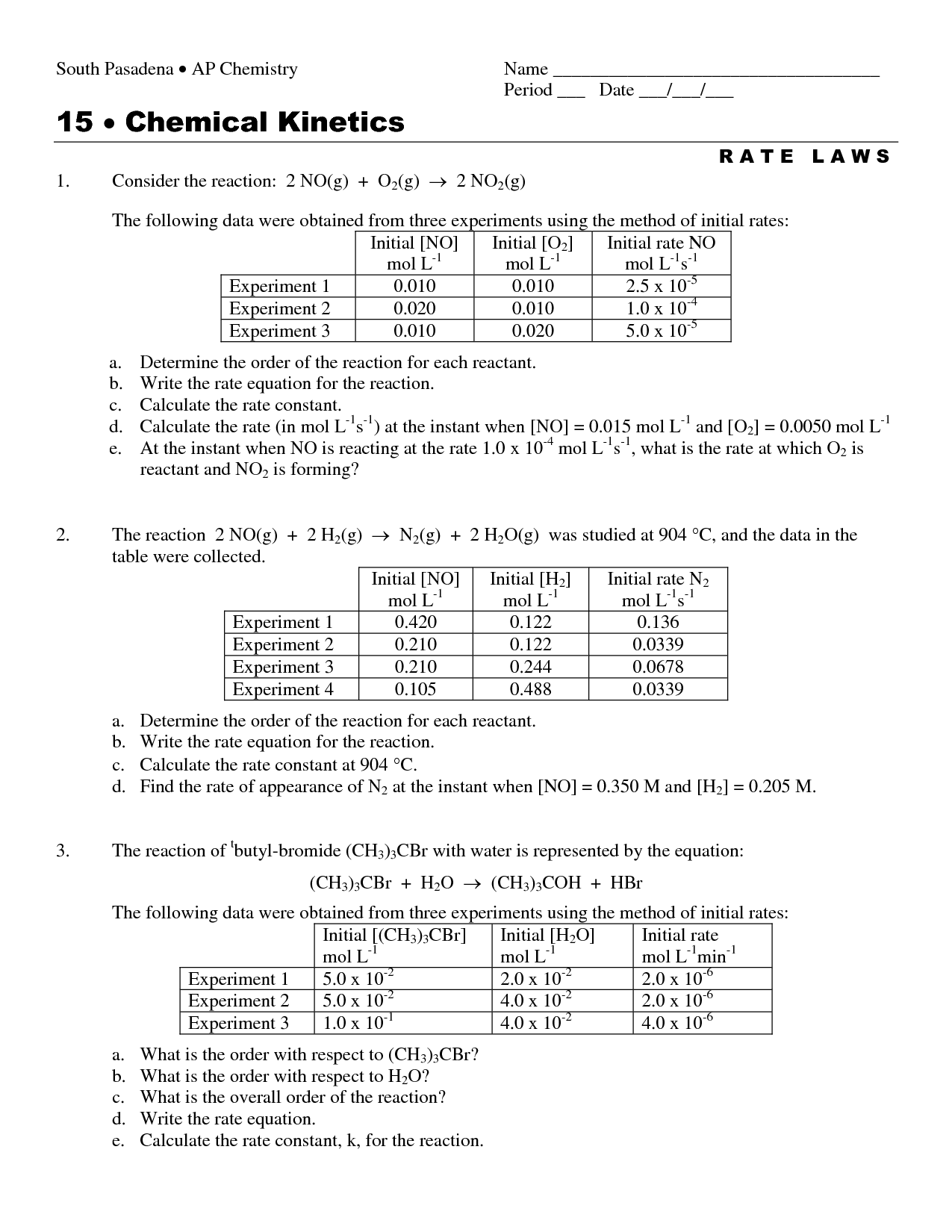 13 Best Images of Worksheet Reaction Rates Answer - Worksheet Measuring