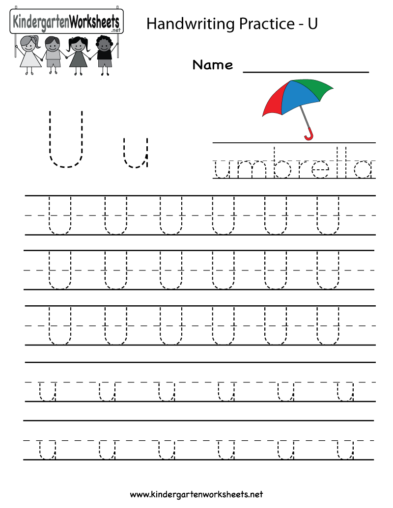 13 Best Images of U Worksheets For Preschoolers  Letter U Worksheets, Preschool Letter U