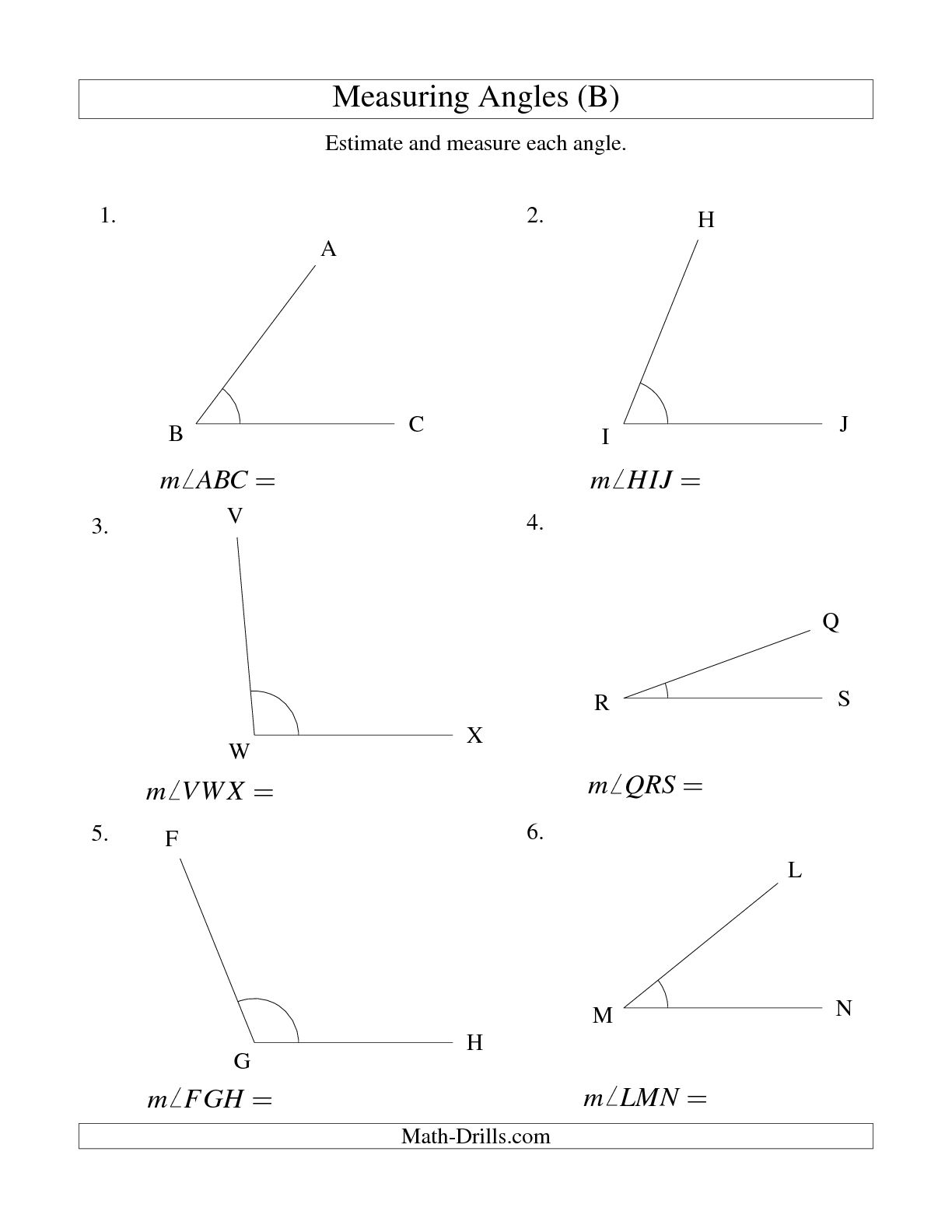 estimating-angles-worksheet