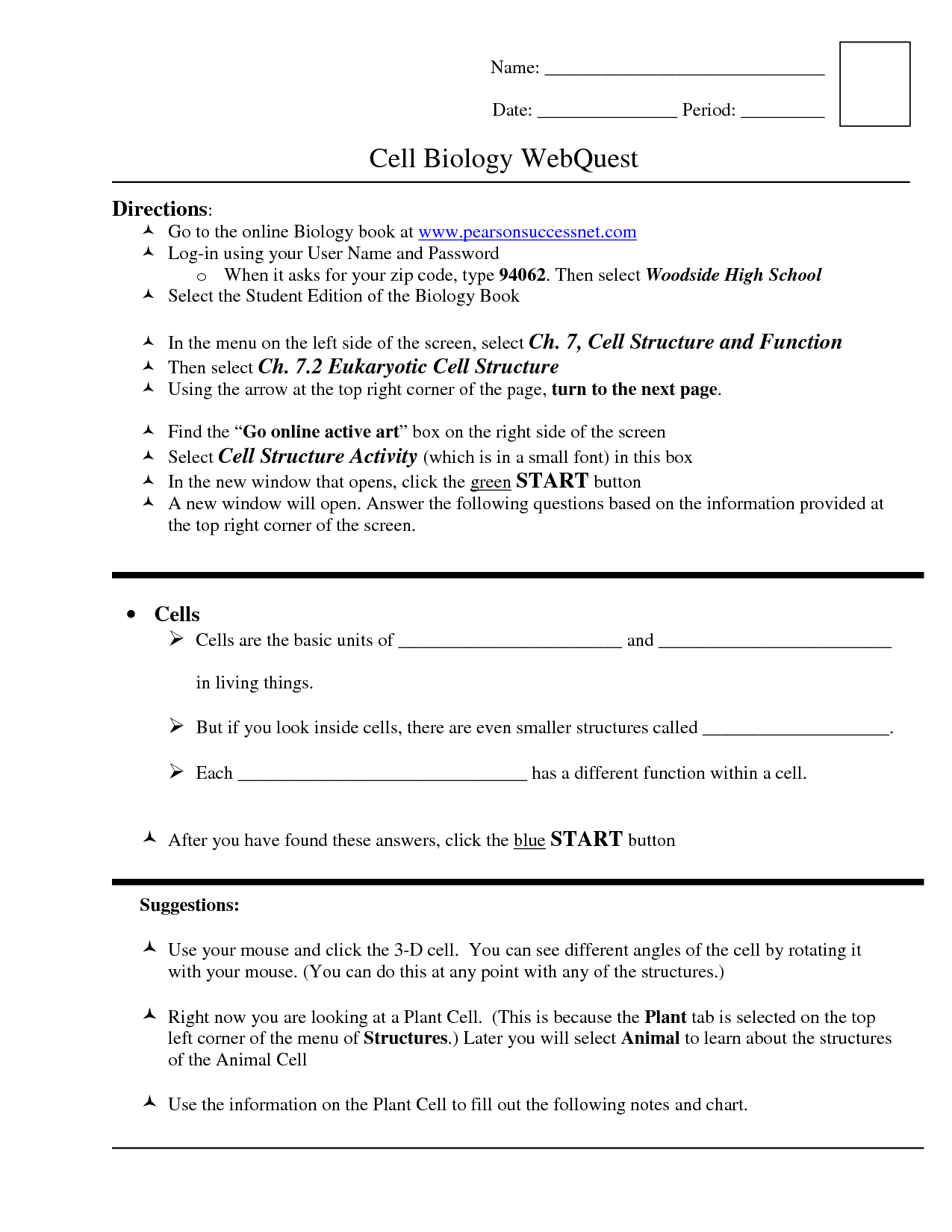 16 Best Images of Miller And Levine Biology Worksheet Answers Pearson