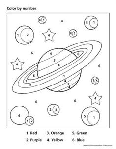 Preschool Planets Coloring Pages Printable