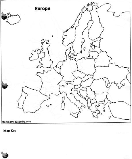 Southern Europe Map Blank