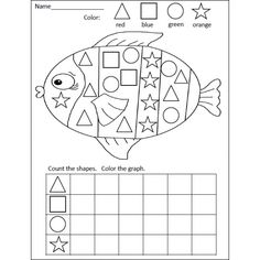 First Grade Shapes Activity