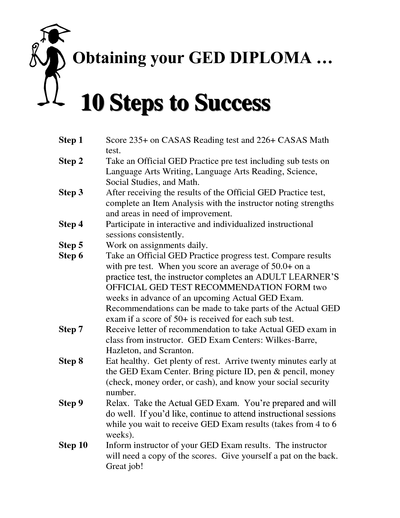 Free Printable Ged Math Worksheets