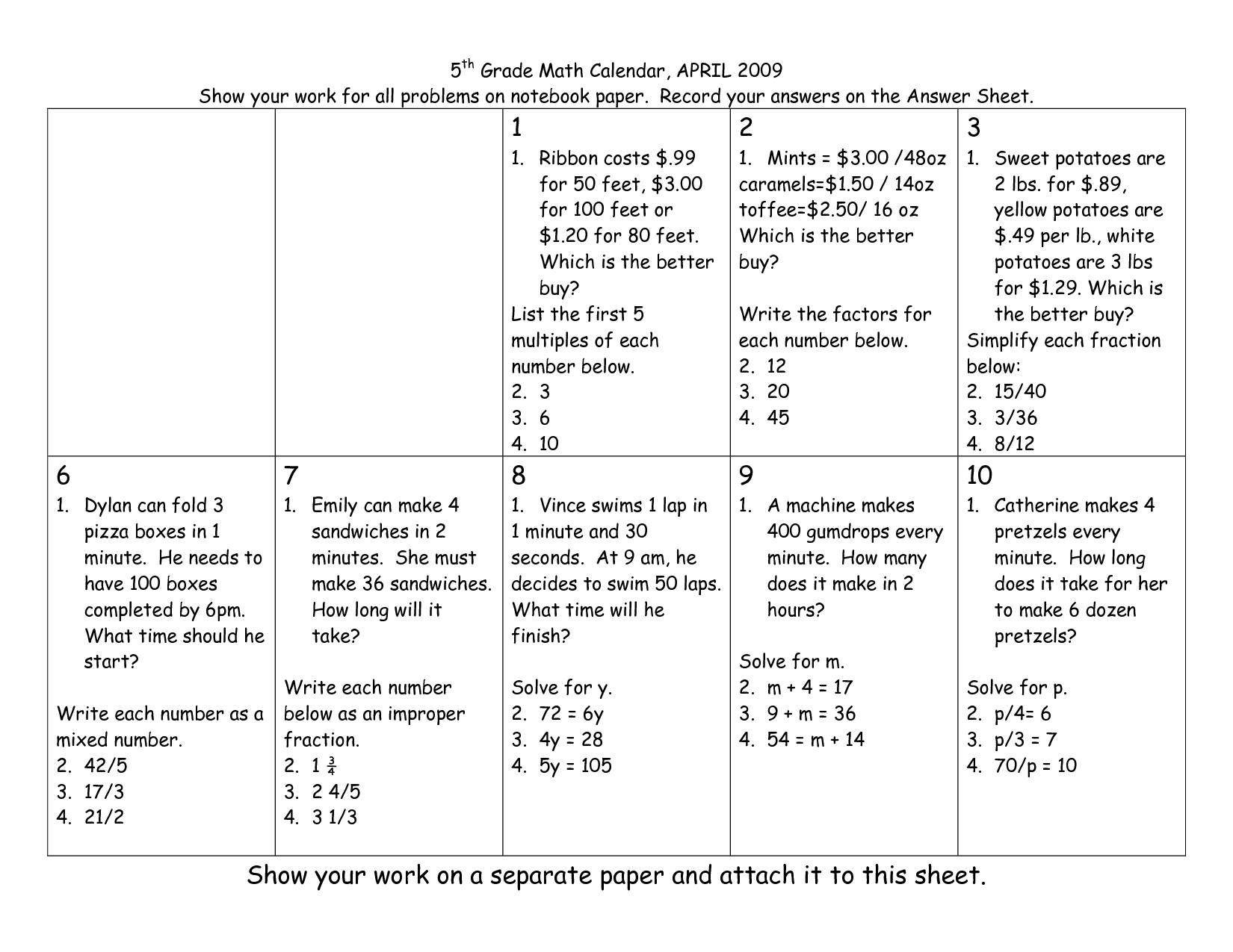 9 Best Images of Pearson Education Math Worksheet Answers - 7th Grade