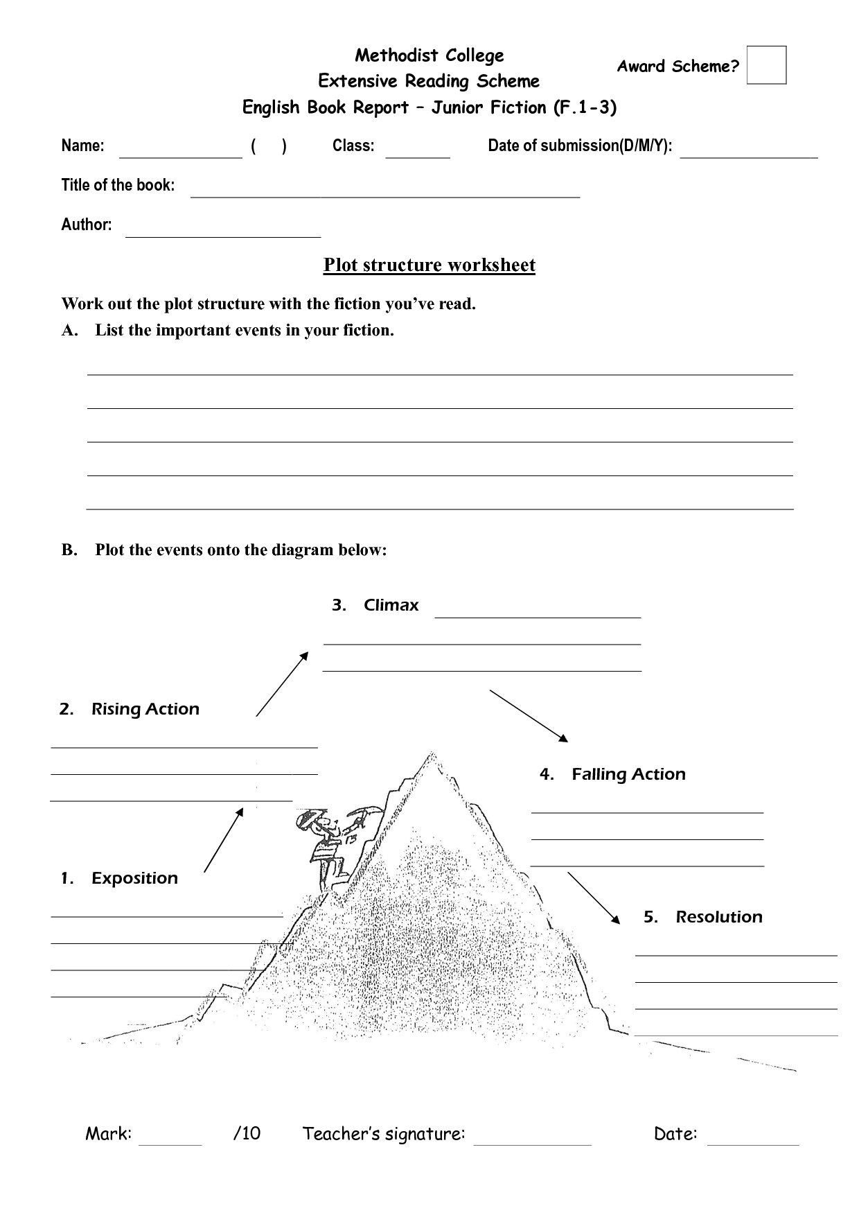 conflict-in-literature-worksheets