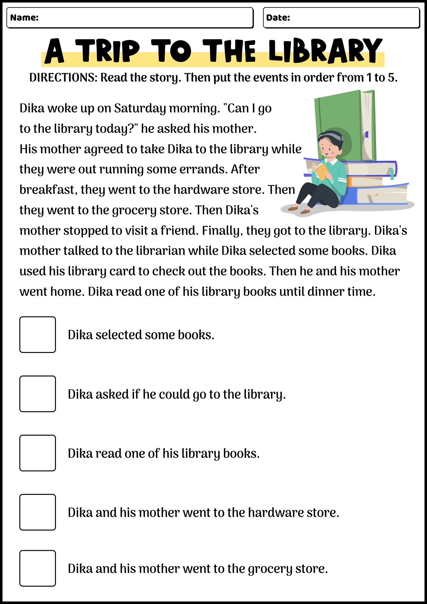 17 Best Images Of Sequence Of Events Writing Worksheet Gingerbread 