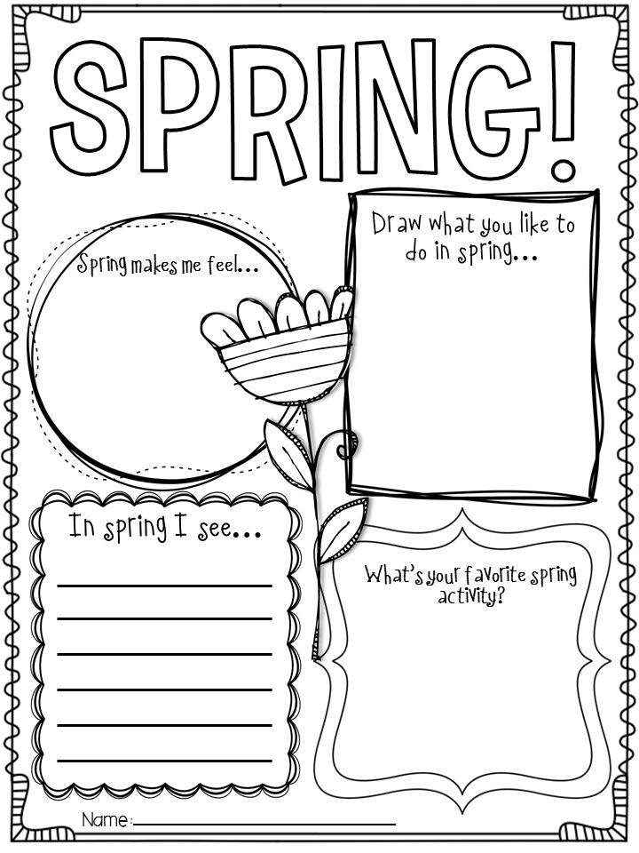 16 Best Images of Spring Sequencing Worksheets - Daily Routine