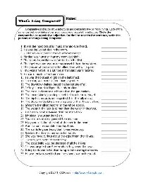 6th-Grade Adjective Worksheets