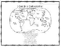 First Grade Continents and Oceans Worksheets
