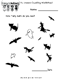 Free Printable Halloween Worksheets Kindergarten