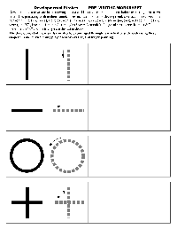 Pre Writing Strokes Worksheets