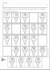 Skip Counting by 5S Worksheets Kindergarten