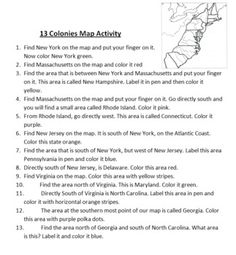 16 Best Images of Thirteen Colonies Worksheets 5th Grade - 13 Colonies
