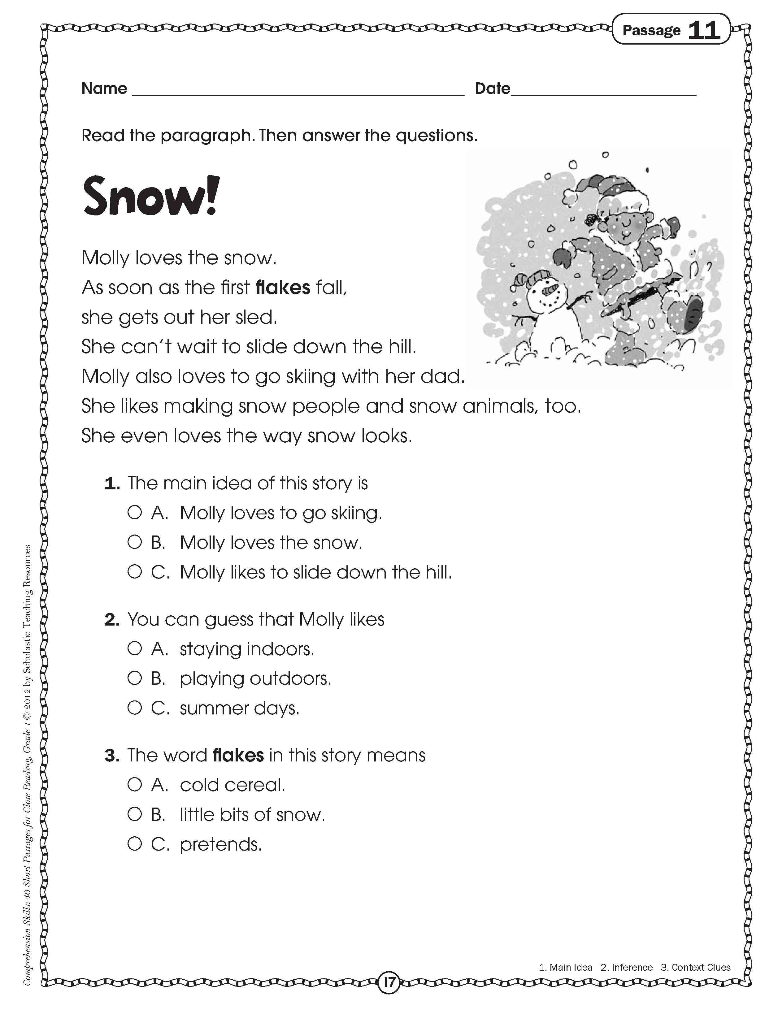 reading-comprehension-worksheets-multiple-choice-reading