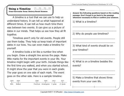 12 Best Images of 12 Month Timeline Worksheets 2nd Grade - Second Grade